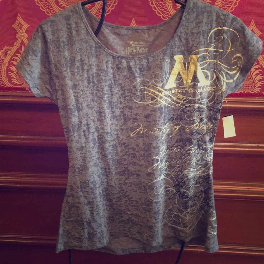 Brand New Harry Potter Ministry Of Magic T-shirt M